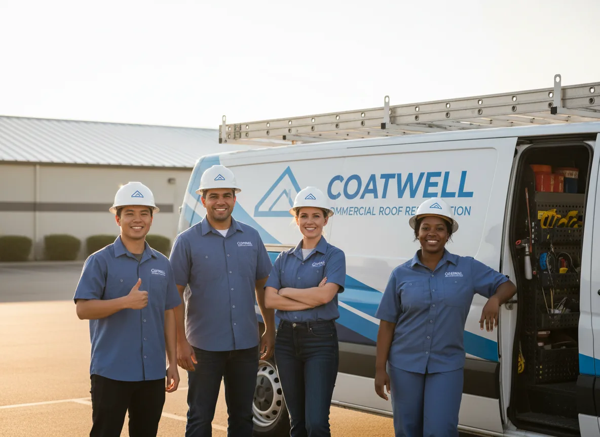 Commercial roof coating company in Opolis, KS